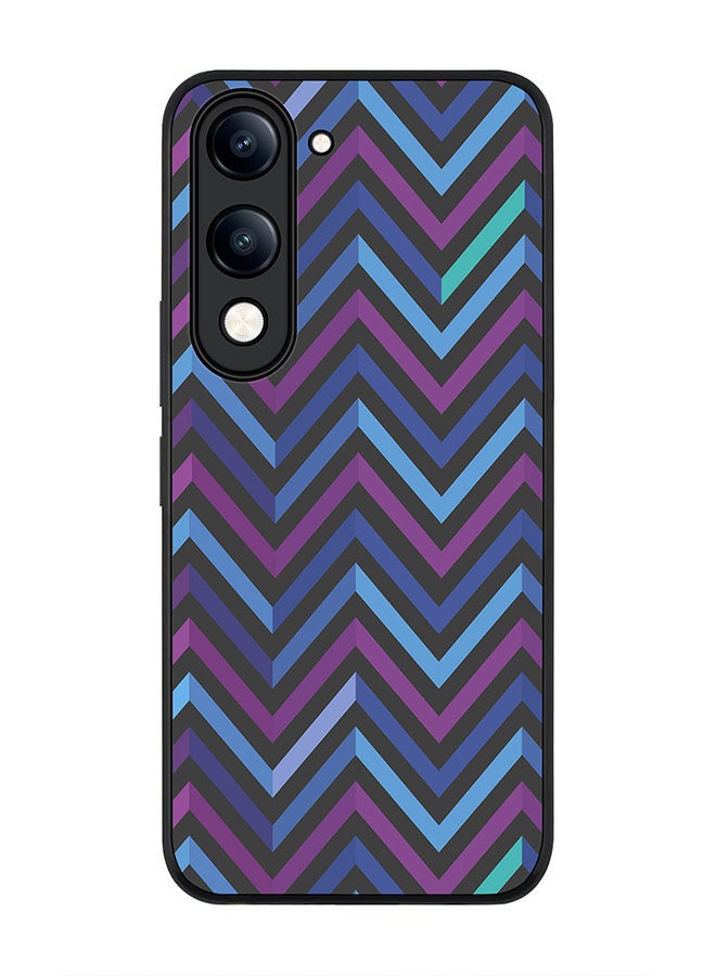 For vivo Y29s 5G / Y19s 5G Case,Slim fit Camera Protection, Shockproof Thin Phone cover  - Deep Chevron